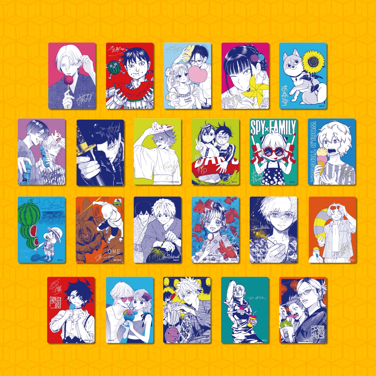 SET COMPLETO METALLIC CARD NATSUCOMI 2026