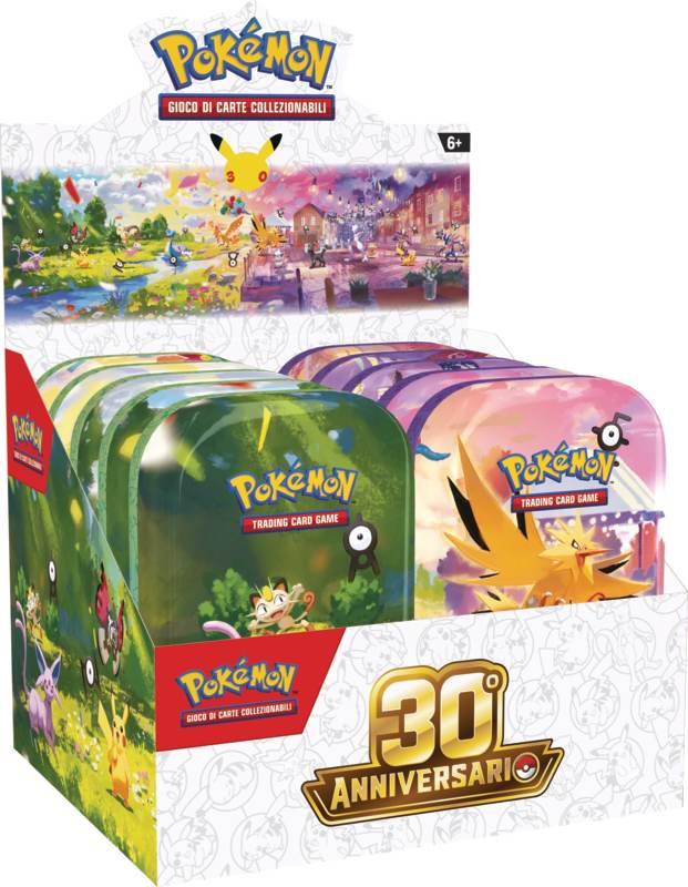 DISPLAY SEALED MINI TIN 30TH